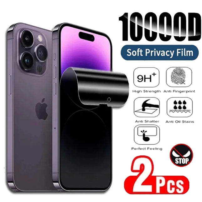 Privacy Hydrogel Screen Protector for iPhone