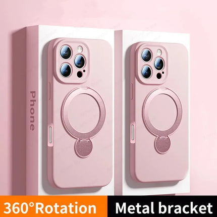 Magnetic Ring Stand iPhone Case