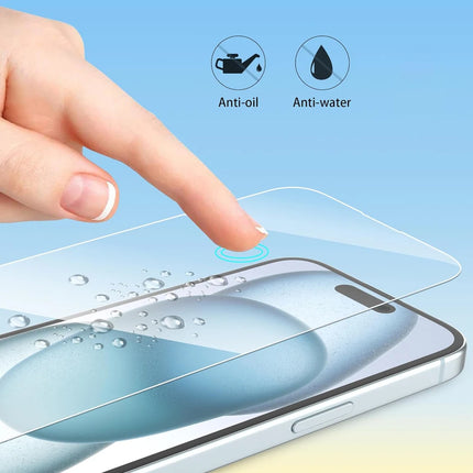 Clear Tempered Glass Screen Protector for iPhone