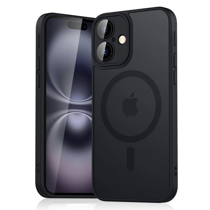 Magnetic Matte Armor Case for iPhone – MagSafe Compatible