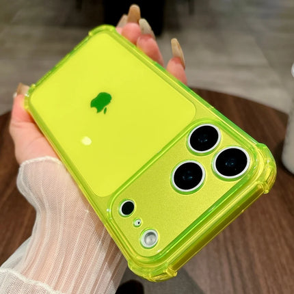 Neon Clear Shockproof iPhone Case