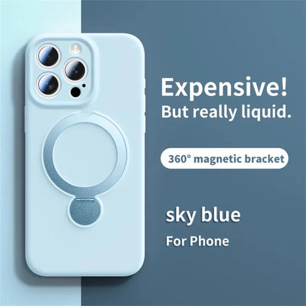 Magnetic Ring Stand iPhone Case