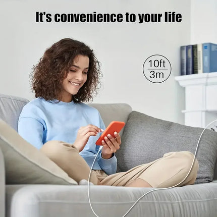 MFi Certified Lightning Cable for iPhone – 1, 2 or 3 Pack