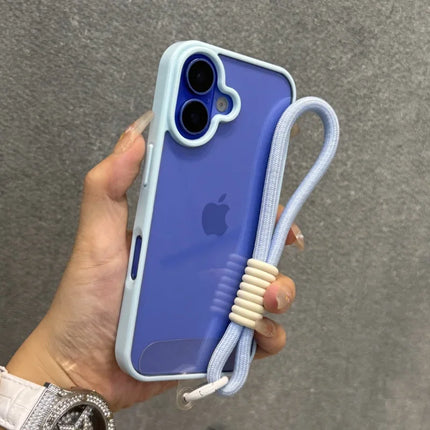 Candy Color Bumper iPhone Case with Lanyard