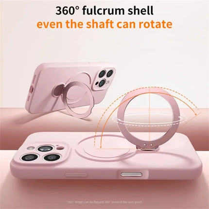Magnetic Ring Stand iPhone Case