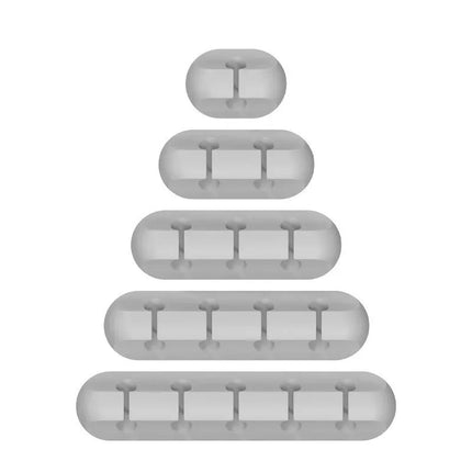 Silicone Cable Organizer Clips – Desktop Cable Management