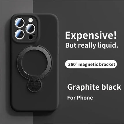 Magnetic Ring Stand iPhone Case