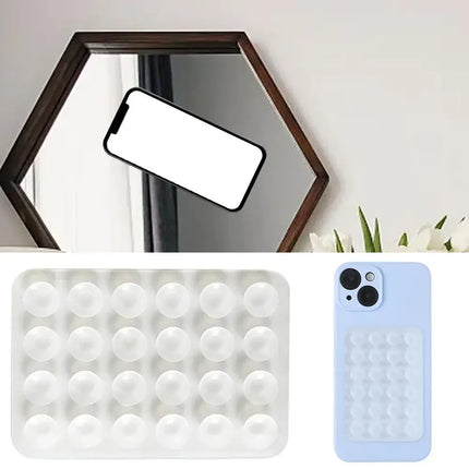 Silicone Suction Pad Phone Holder – Stick Your Phone Anywhere