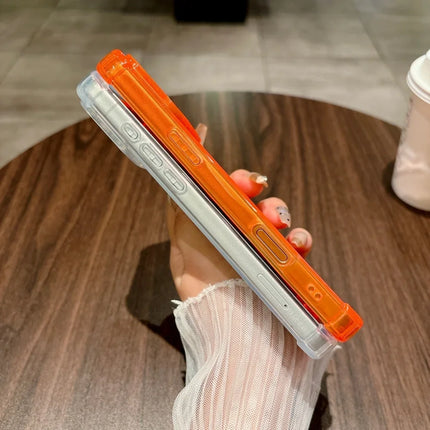 Neon Clear Shockproof iPhone Case
