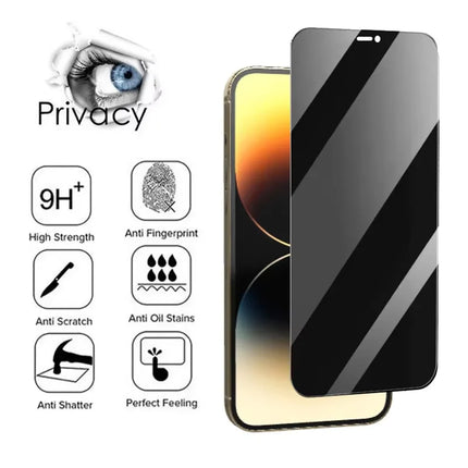 iPhone Privacy Tempered Glass – Anti-Spy Screen Protector