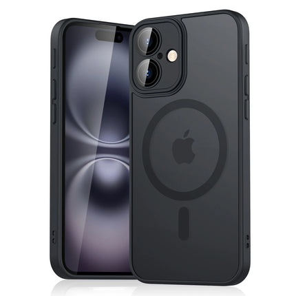 Magnetic Matte Armor Case for iPhone – MagSafe Compatible