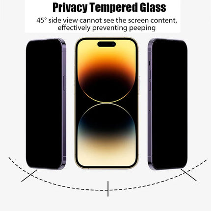iPhone Privacy Tempered Glass – Anti-Spy Screen Protector