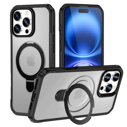 Luxury Leather Wallet Flip Case for iPhone – Card Holder + Stand