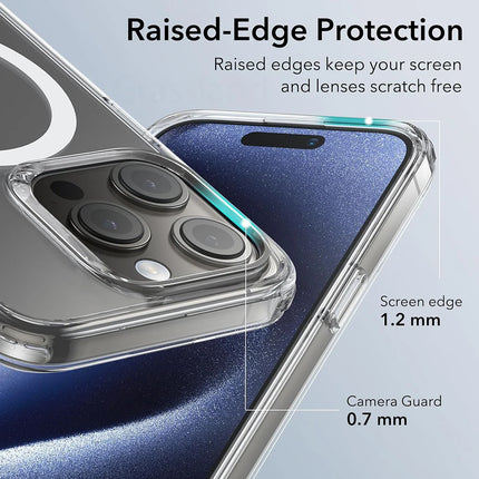 Transparent MagSafe Case for iPhone – Magnetic Wireless Charging