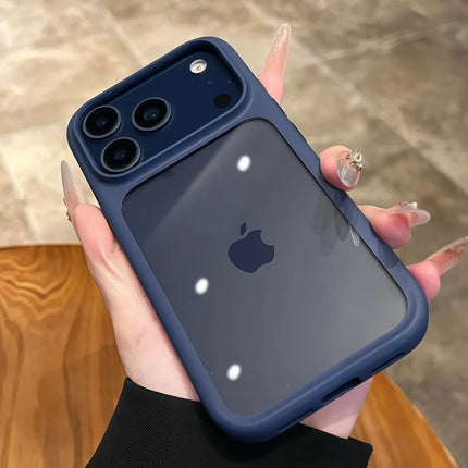 Crystal Clear iPhone 17 Case – Camera Button + Shockproof