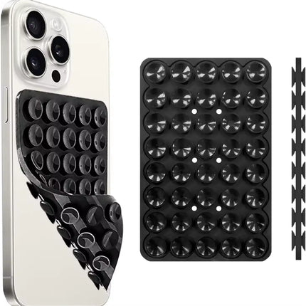 Silicone Suction Cup Phone Mount – Double-Sided Hands-Free Holder