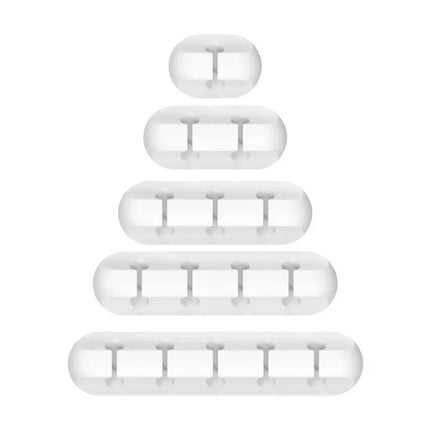 Silicone Cable Organizer Clips – Desktop Cable Management