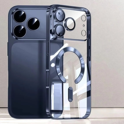 Luxury Plating Clear Case for iPhone 17 – Camera Protection + MagSafe