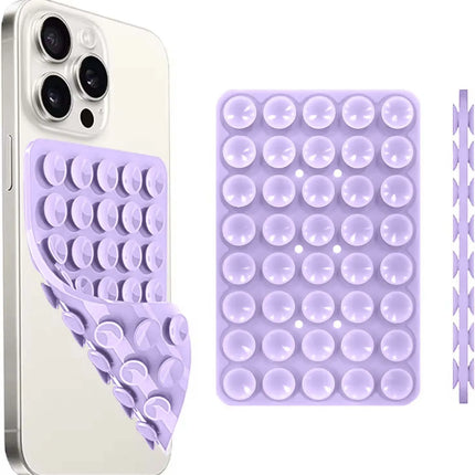 Silicone Suction Cup Phone Mount – Double-Sided Hands-Free Holder