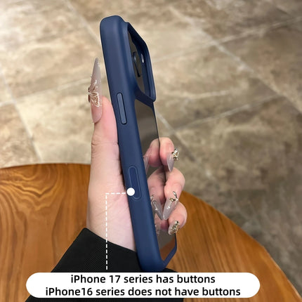 Crystal Clear iPhone 17 Case – Camera Button + Shockproof