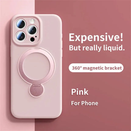 Magnetic Ring Stand iPhone Case