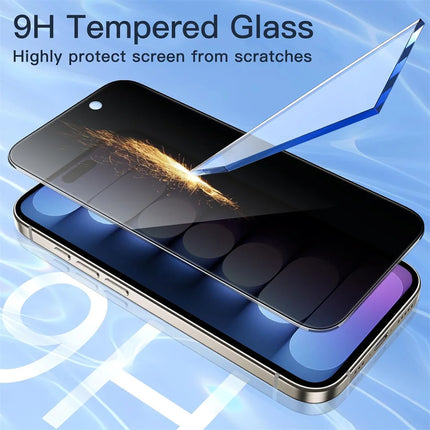 Privacy Tempered Glass iPhone Screen Protector