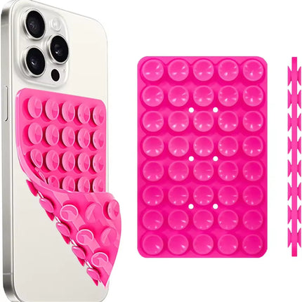 Silicone Suction Cup Phone Mount – Double-Sided Hands-Free Holder