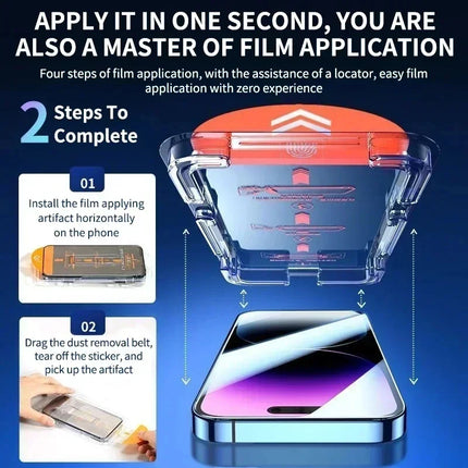 3-Pack HD Tempered Glass Screen Protector for iPhone