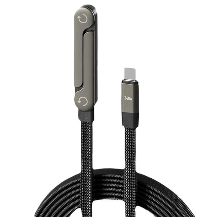 2-in-1 Holder Charger Cable 240W