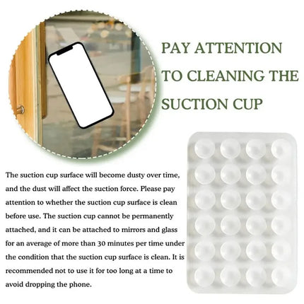 Silicone Suction Pad Phone Holder – Stick Your Phone Anywhere
