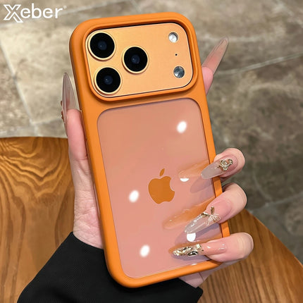 Crystal Clear iPhone 17 Case – Camera Button + Shockproof