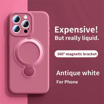 Magnetic Ring Stand iPhone Case