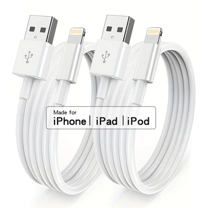 MFi Certified Lightning Cable for iPhone – 1, 2 or 3 Pack