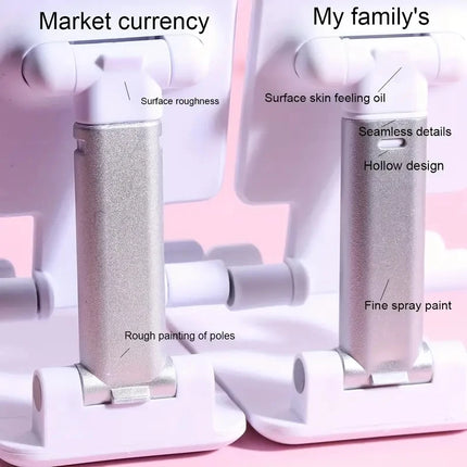 Adjustable Desktop Phone & Tablet Stand – Universal Desk Holder