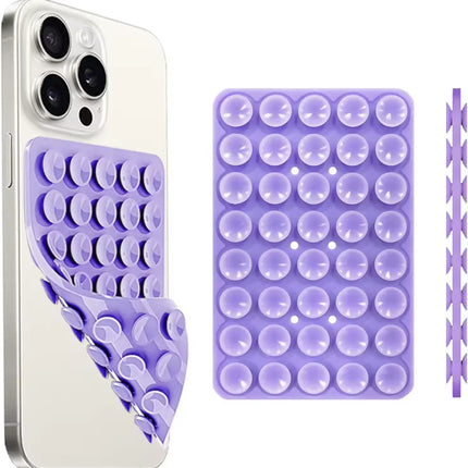 Silicone Suction Cup Phone Mount – Double-Sided Hands-Free Holder