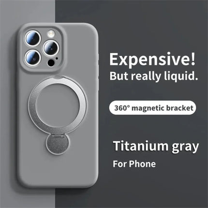 Magnetic Ring Stand iPhone Case
