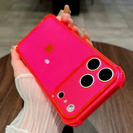 Neon Clear Shockproof iPhone Case