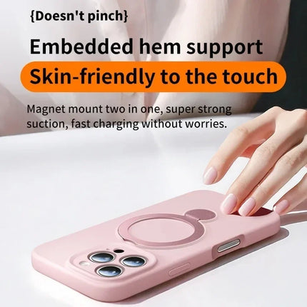 Magnetic Ring Stand iPhone Case