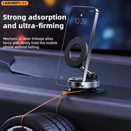 360° Magnetic Phone Holder – N52 Tri-Axis Mount for Car, Desk & Wall