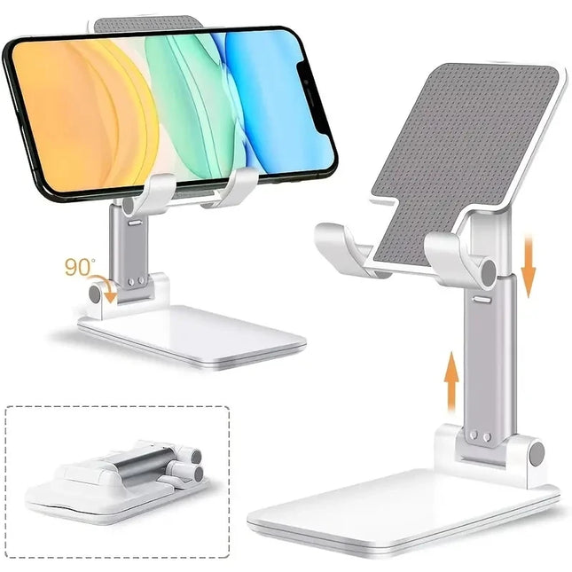 Adjustable Desktop Phone & Tablet Stand – Universal Desk Holder