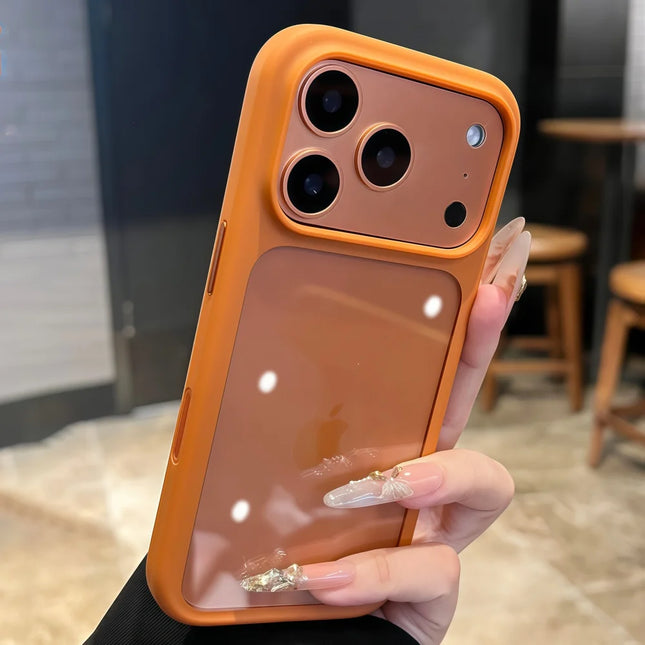 Crystal Clear iPhone 17 Case – Camera Button + Shockproof