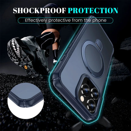 Luxury Leather Wallet Flip Case for iPhone – Card Holder + Stand