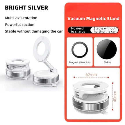 360° Magnetic Phone Holder – N52 Tri-Axis Mount for Car, Desk & Wall