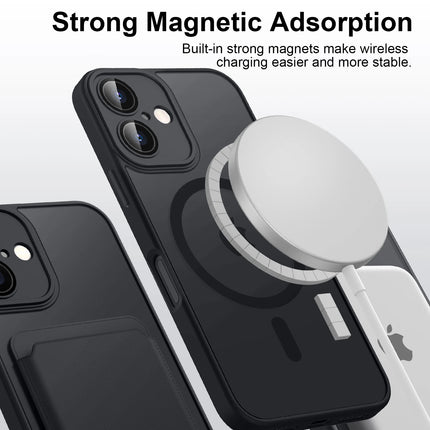 Magnetic Matte Armor Case for iPhone – MagSafe Compatible