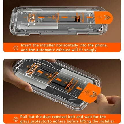 3-Pack HD Tempered Glass Screen Protector for iPhone