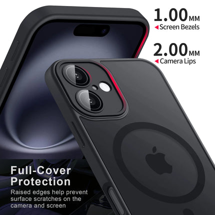 Magnetic Matte Armor Case for iPhone – MagSafe Compatible
