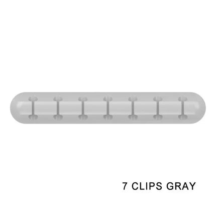 Silicone Cable Organizer Clips – Desktop Cable Management