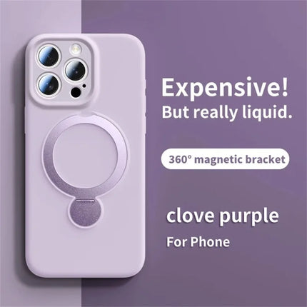 Magnetic Ring Stand iPhone Case